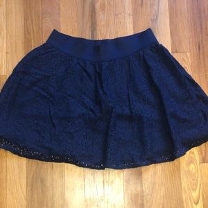 Navy skirt